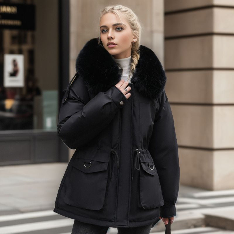 Parka Femme Courte – Doublée Polaire