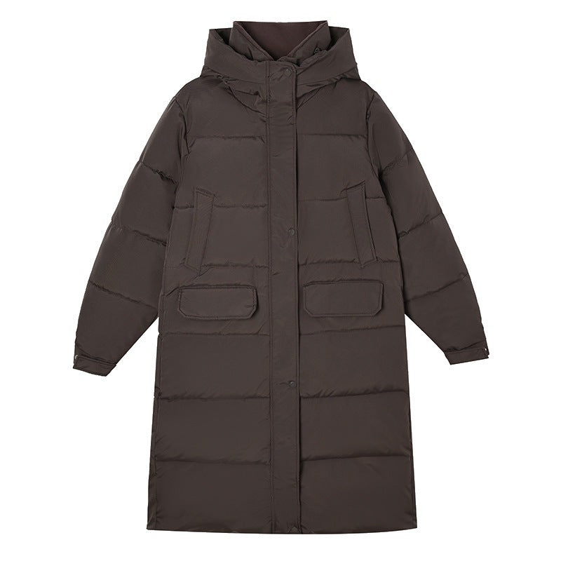 Manteau Long Femme – Épais & Matelassé