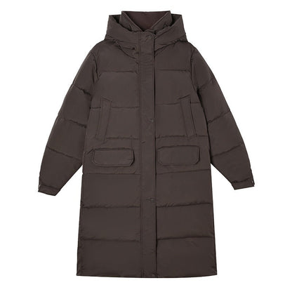 Manteau Long Femme – Épais & Matelassé
