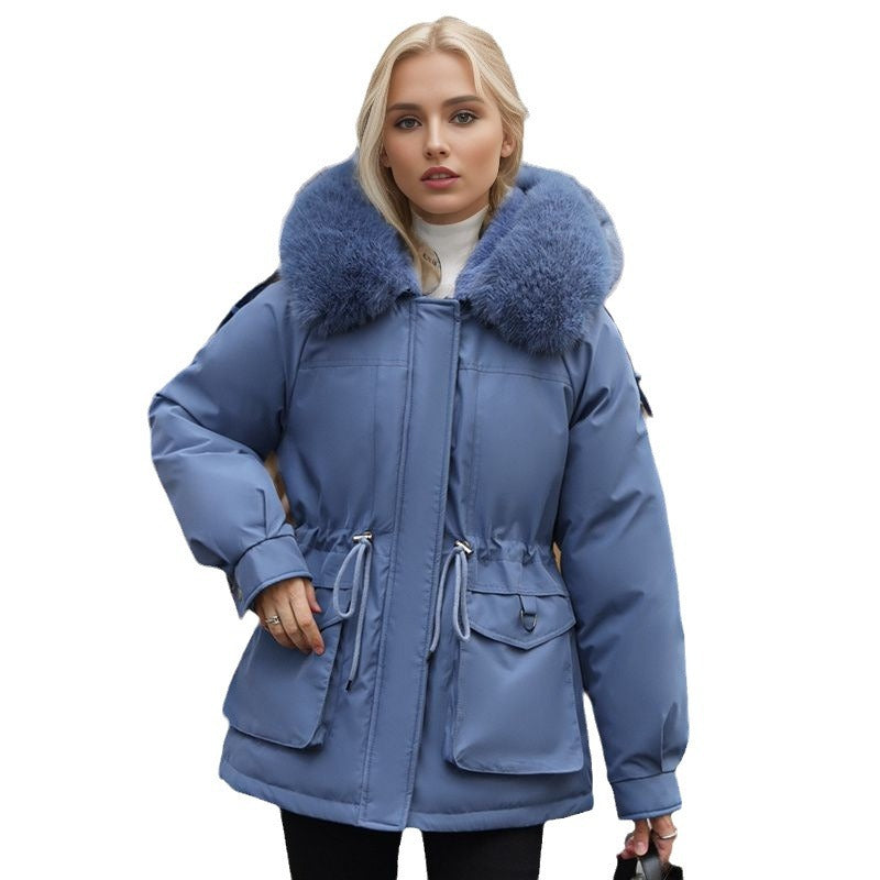 Parka Femme Courte – Doublée Polaire